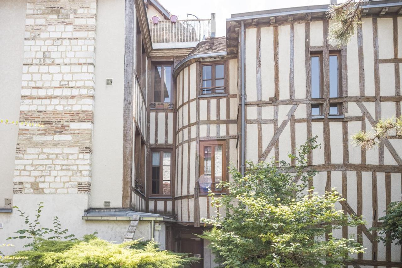 Le Rooftop - Vue Cathedrale - Climatisation Troyes Exterior photo